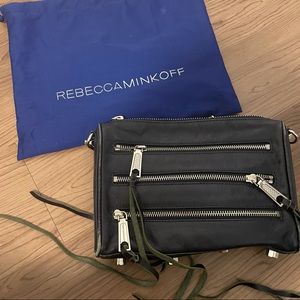 Rebecca Minkoff 5zip cross body bag